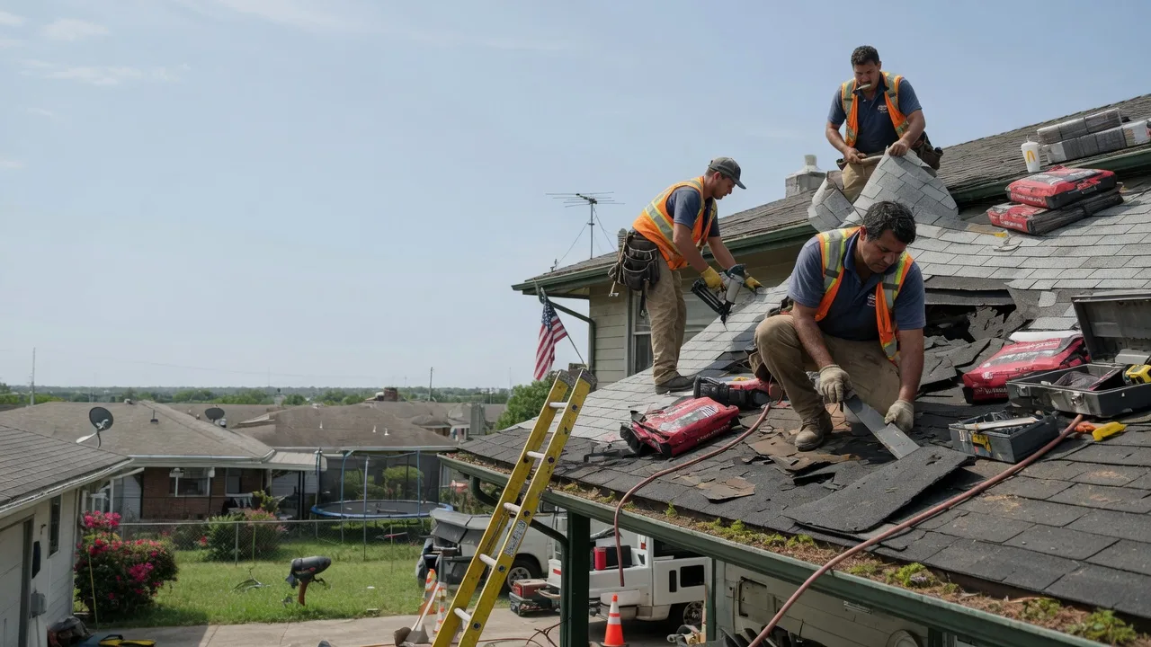 Roof Repair in Bedias, TX near me